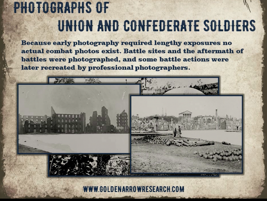 examples civil war battlefield photos which are held at the national archives