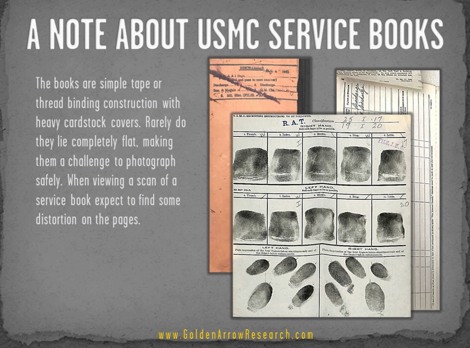 The U.S.M.C. O.M.P.F. Essential Military Records for Genealogy and