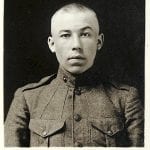 WWI ancestor photograph from genealogy research of military records at the National Archives
