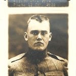 WWI WW1 ancestor photograph from genealogy research of military records at the National Archives