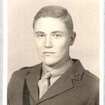 WWII ancestor photograph from genealogy research of military records at the National Archives