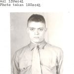 WWII ancestor photograph from genealogy research of military records at the National Archives