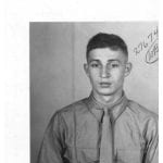 WWII ancestor photograph from genealogy research of military records at the National Archives
