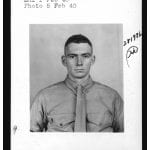 WWII ancestor photograph from genealogy research of military records at the National Archives
