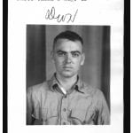 WWII ancestor photograph from genealogy research of military records at the National Archives