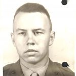 WWII ancestor photograph from genealogy research of military records at the National Archives