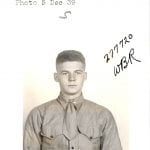 WWII ancestor photograph from genealogy research of military records at the National Archives