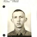 WWII ancestor photograph from genealogy research of military records at the National Archives