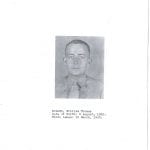WWII ancestor photograph from genealogy research of military records at the National Archives
