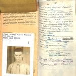 WWII ancestor photograph from genealogy research of military records at the National Archives