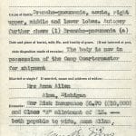 WWI soldier genealogy records from family history research at the National Archives