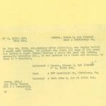 WWI soldier genealogy records from family history research at the National Archives