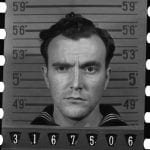 enlistment image of WW2 sailor