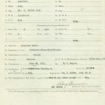 WWI soldier genealogy records from family history research at the National Archives