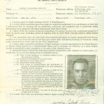 ww2 ancestor photograph from genealogy research of military records at the National Archives officer file