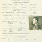 ww2 ancestor photograph from genealogy research of military records at the National Archives
