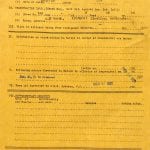 WWI soldier genealogy records from family history research at the National Archives