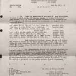 WWI soldier genealogy records from family history research at the National Archives