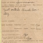 WWI soldier genealogy records from family history research at the National Archives
