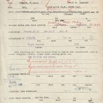 WWI soldier genealogy records from family history research at the National Archives