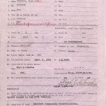 WWI soldier genealogy records from family history research at the National Archives