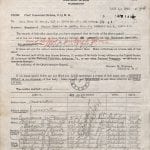 WWI soldier genealogy records from family history research at the National Archives