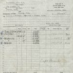 WWI soldier genealogy records from family history research at the National Archives