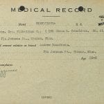 WWI soldier genealogy records from family history research at the National Archives