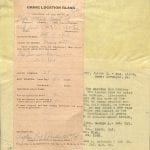 WWI soldier genealogy records from family history research at the National Archives