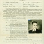 ww2 ancestor photograph from genealogy research of military records at the National Archives