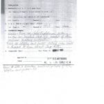 WWI soldier genealogy records from family history research at the National Archives