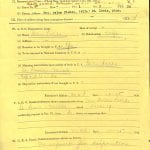 WWI soldier genealogy records from family history research at the National Archives