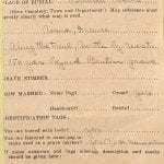 WWI soldier genealogy records from family history research at the National Archives