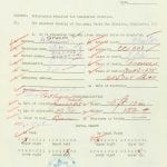 WWI soldier genealogy records from family history research at the National Archives