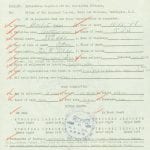 WWI soldier genealogy records from family history research at the National Archives