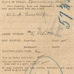WWI soldier genealogy records from family history research at the National Archives