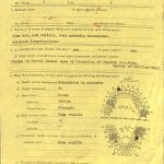 WWI soldier genealogy records from family history research at the National Archives