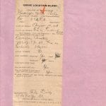 WWI soldier genealogy records from family history research at the National Archives
