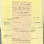 WWI soldier genealogy records from family history research at the National Archives