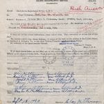 WWI soldier genealogy records from family history research at the National Archives