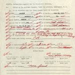 WWI soldier genealogy records from family history research at the National Archives