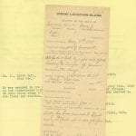 WWI soldier genealogy records from family history research at the National Archives