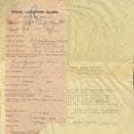 WWI soldier genealogy records from family history research at the National Archives