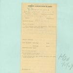 WWI soldier genealogy records from family history research at the National Archives
