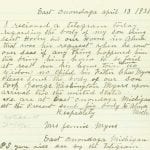 WWI soldier genealogy records from family history research at the National Archives