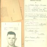 WWII ancestor photograph from genealogy research of military records at the National Archives